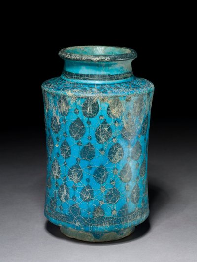 Albarello jar, late 13th century by Syrian School